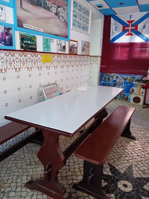 Conjunto de 6 mesas
