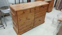 Komoda z litej sosny 1150 x 400 x 80 cm wys.