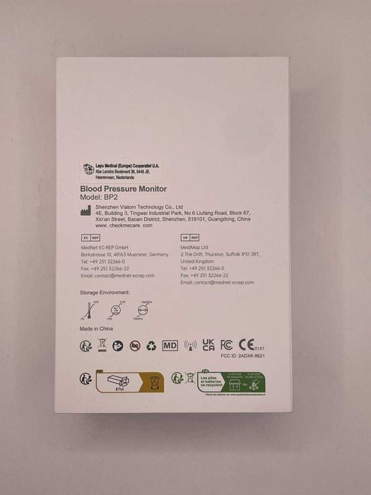 CheckMe Armfit Plus ciśnieniomierz na ramię, Bluetooth 1275
