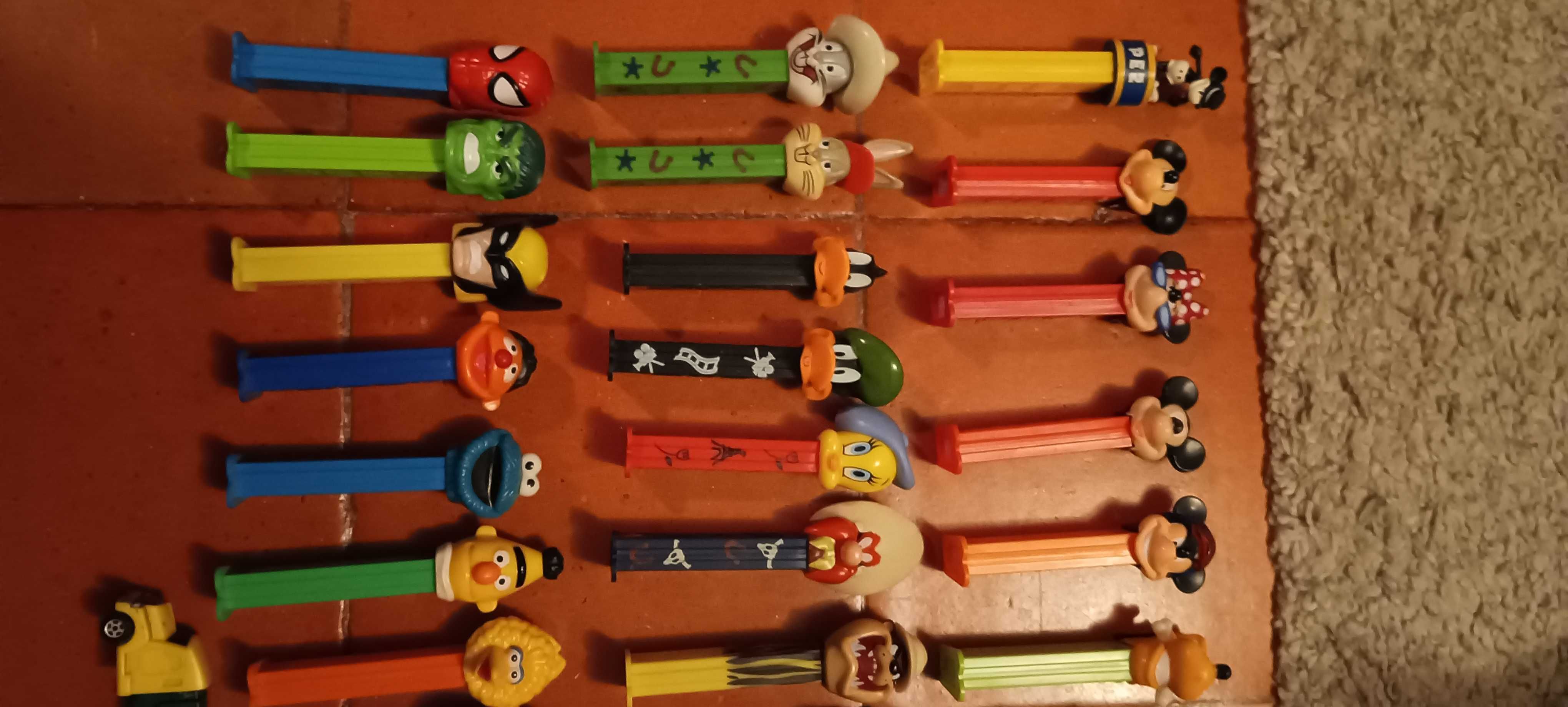 Coleção de PEZ Disney, Marvel, Rei Leão, Shrek