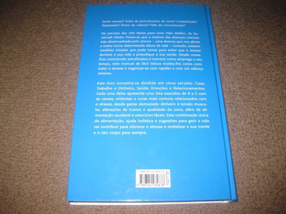 Livro "500 Ideias Para Uma Vida Melhor" de Suzannah Olivier