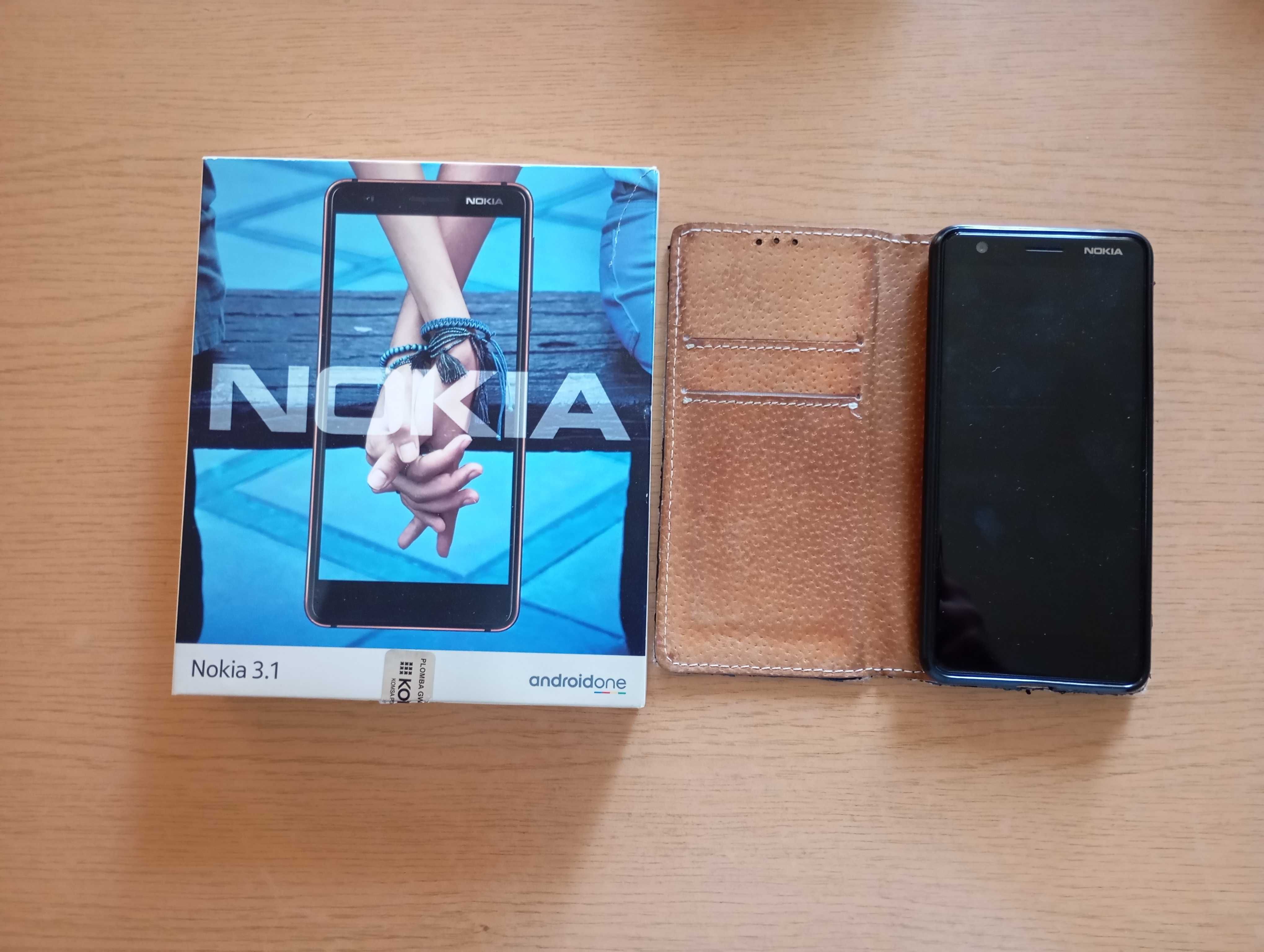 Smartfon Nokia 3.1 w pudełku + etui Gratis!