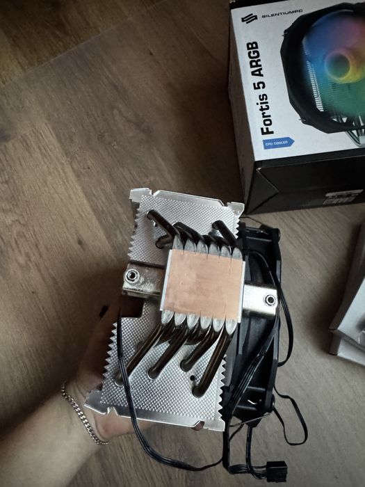 Chłodzenie SilentiumPc Fortis 5 ARGB i3 i5 i7 am4 Am3 Procesora