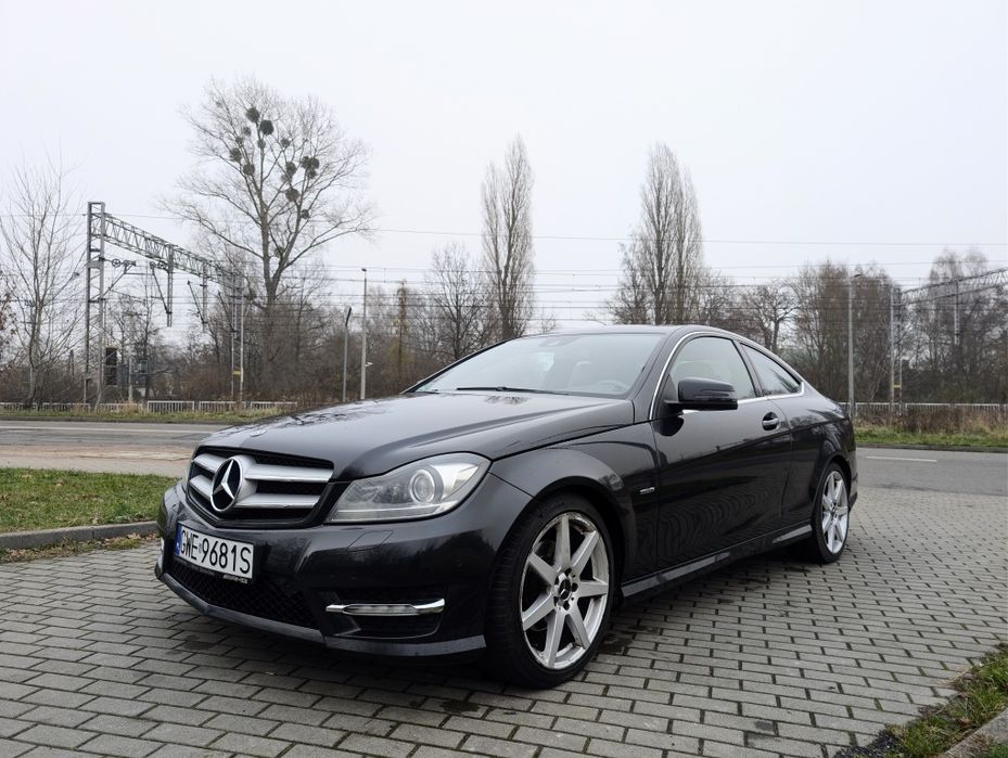 Mercedes-Benz W204, Coupe, Benzyna, AMG, C klasa, Automat