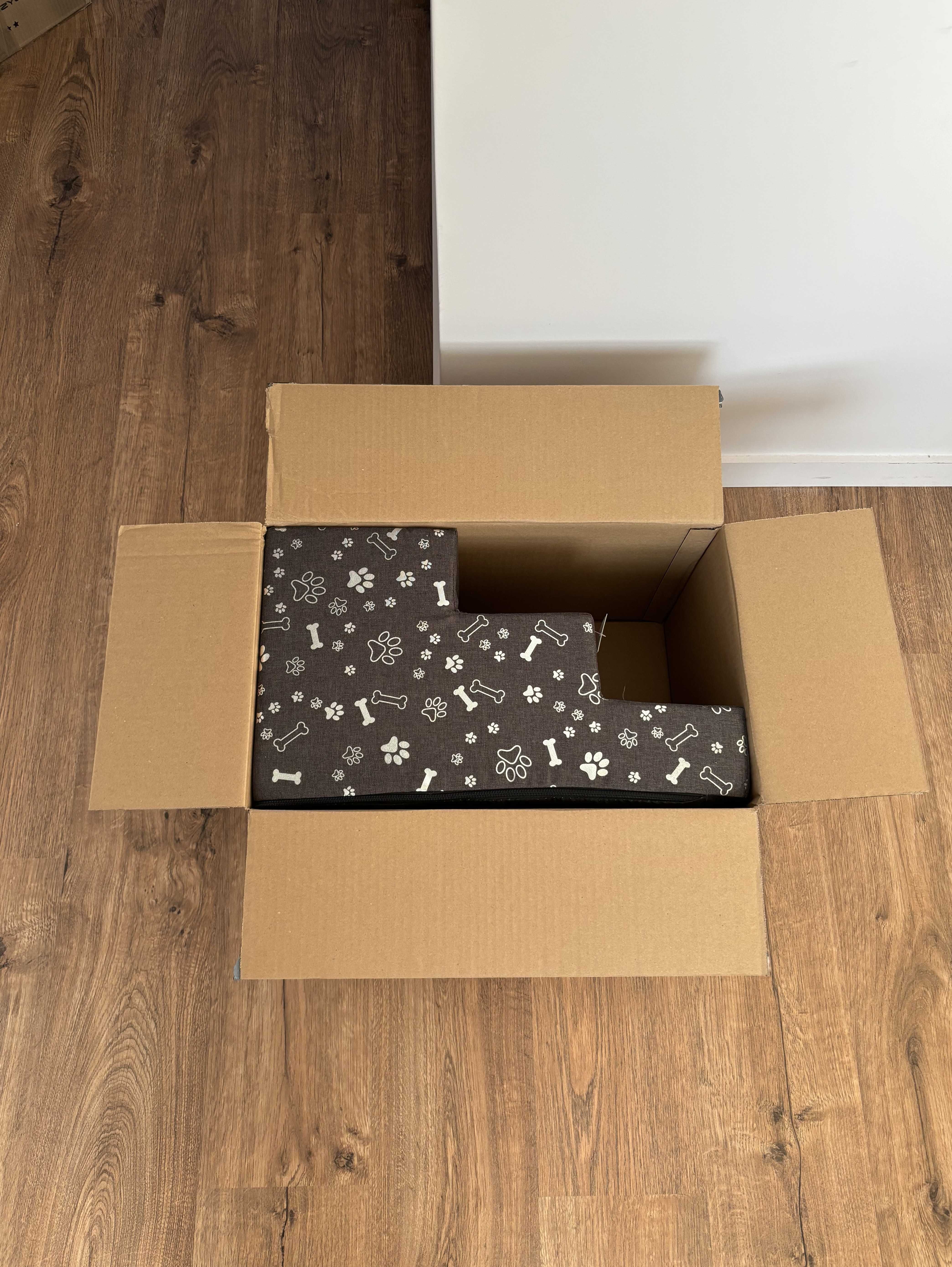 Schodki dla Psa Kota Rampa Podest Nowe 30 cm 3 stopnie Stabilne Nowe