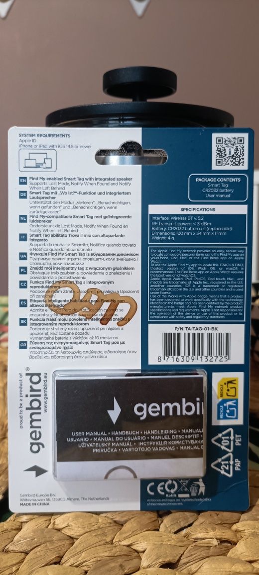 Lokalizator Smart tag