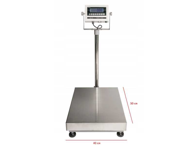 Elektroniczna Waga Rolnicza Magazynowa 40x50 150kg LEGALIZACJA 2025