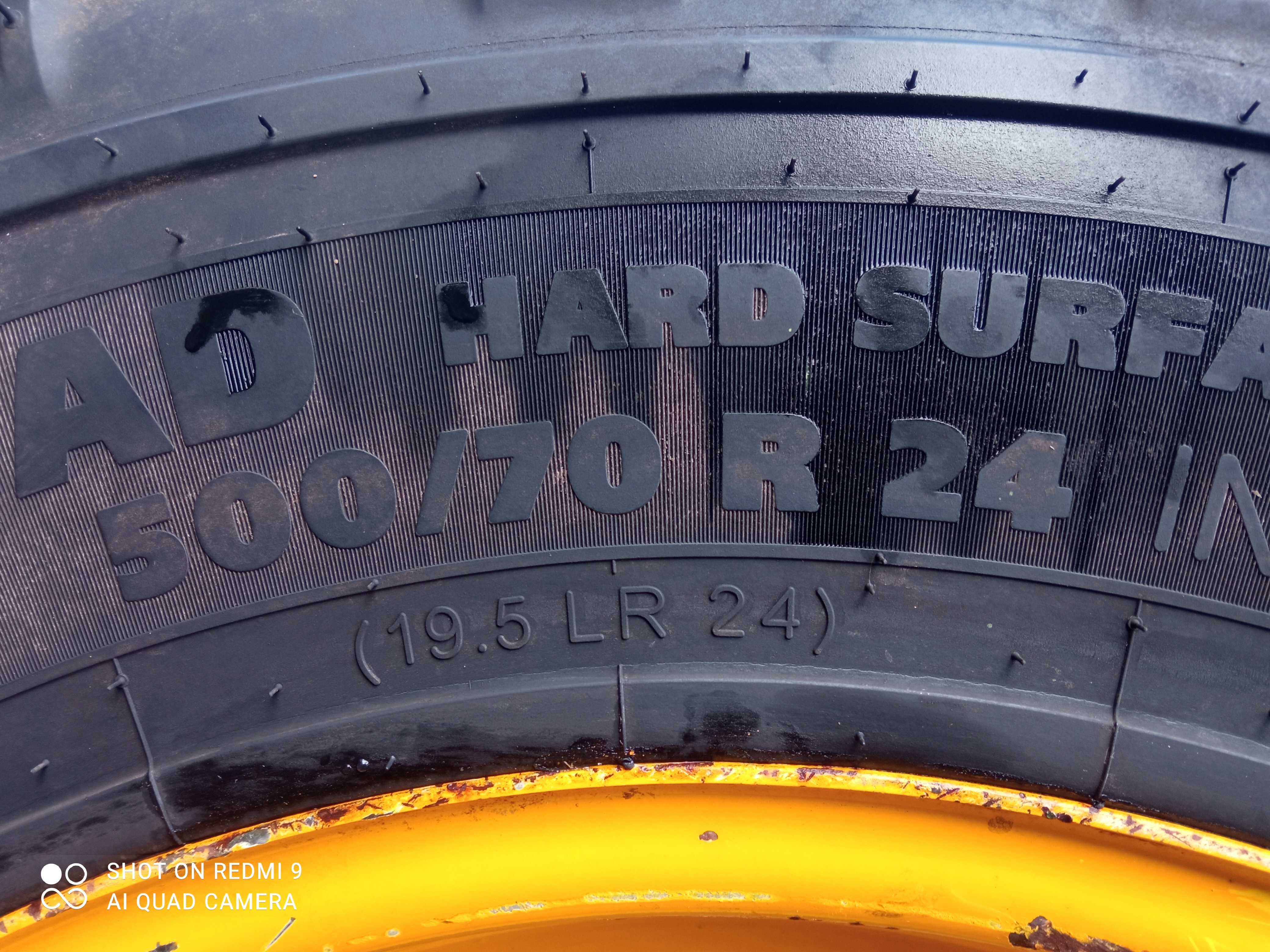 19.5LR24 Michelin 500/70R24 JCB,ladowarka,atlas