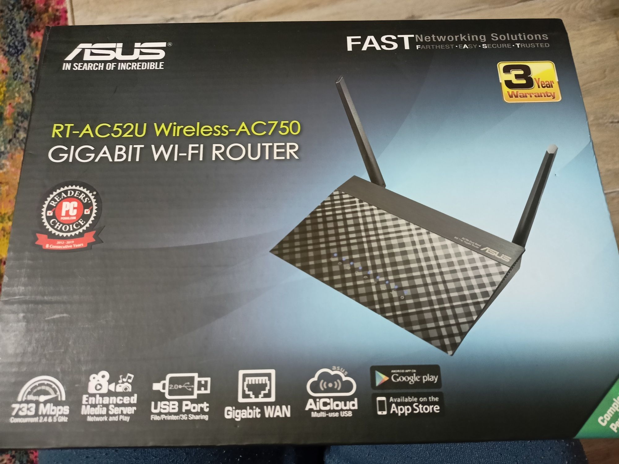 Router Asus RT-AC52U