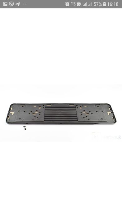 Рамка для номера авто рамка номера нержавійка автомобільні