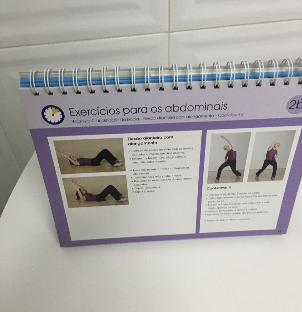 Livro exercicios fitness