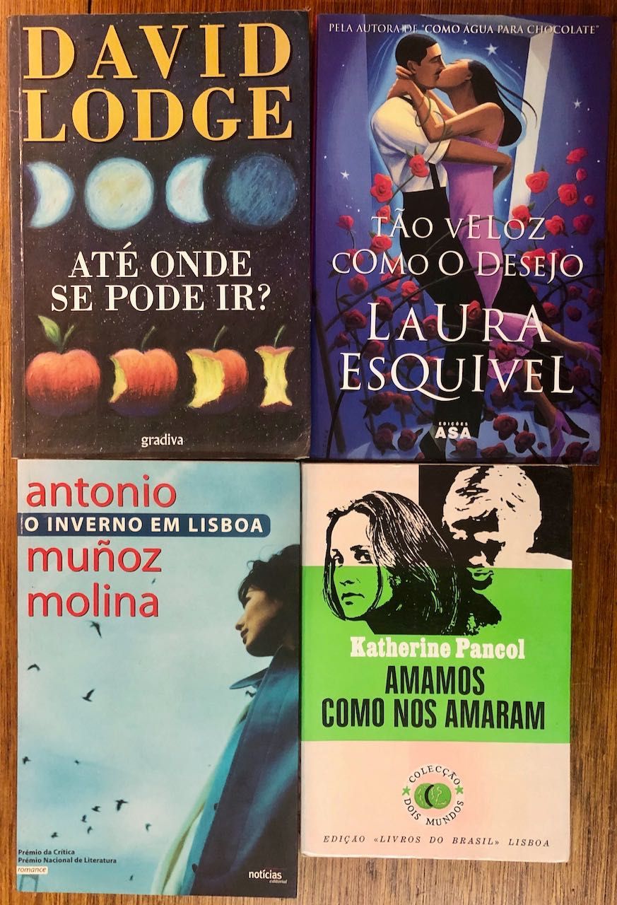 4 Livros de Literatura Internacional - Pack 8