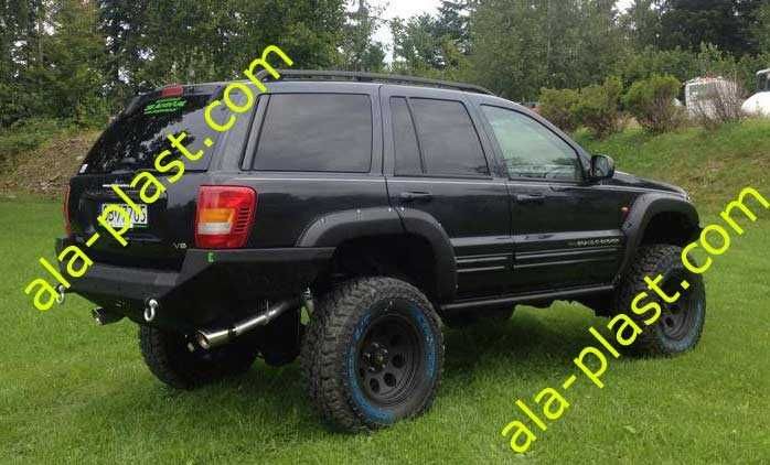 JEEP GRAND CHEROKEE II WJ / WG  poszerzenia nadkoli 12 cm