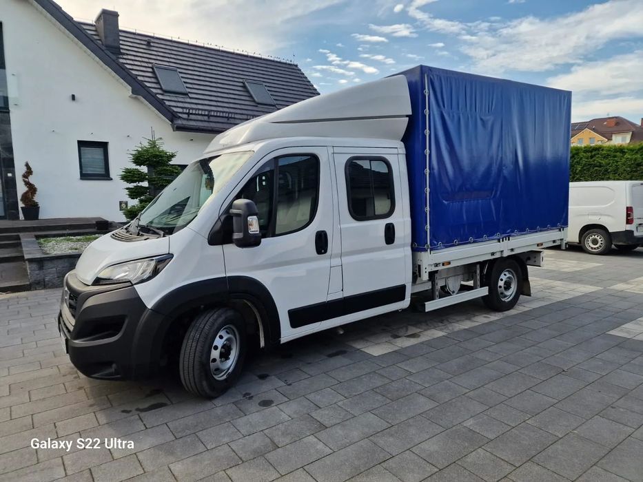 Fiat Ducato  Fiat Ducato Doka 7 miejsc plandeka 2.2 140KM