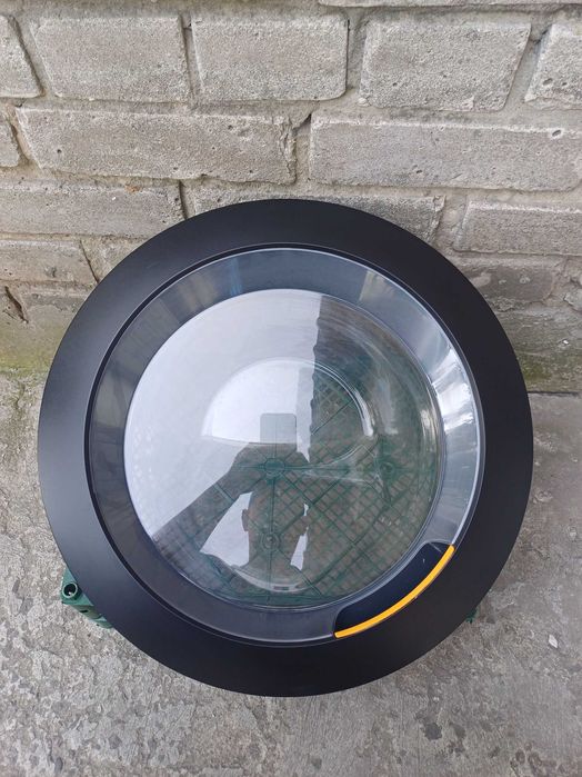 Окно стиральной машины Миле Miele черное WCR 860 WPS, WTH 720, WCR 870