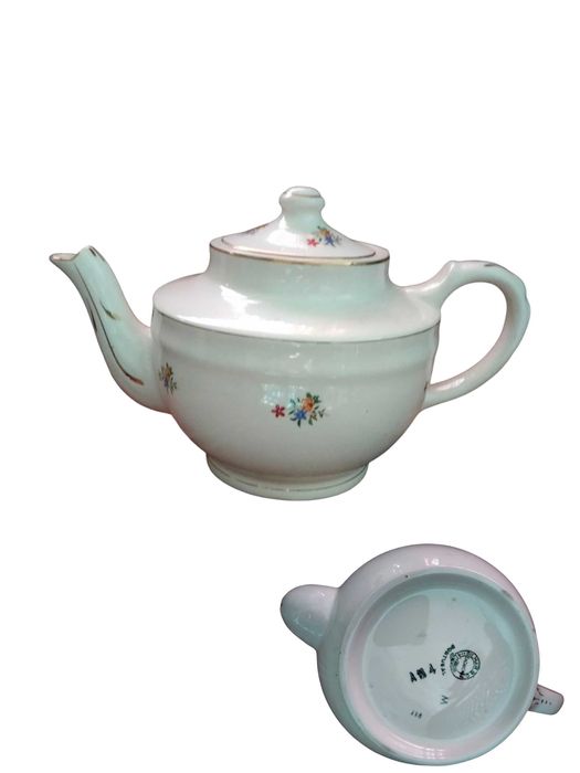 Bule porcelana pintado à mão