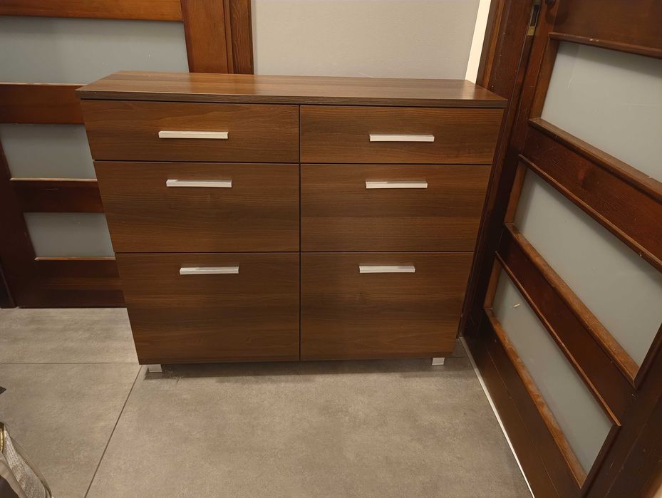 szafka na buty, lustro, szafa