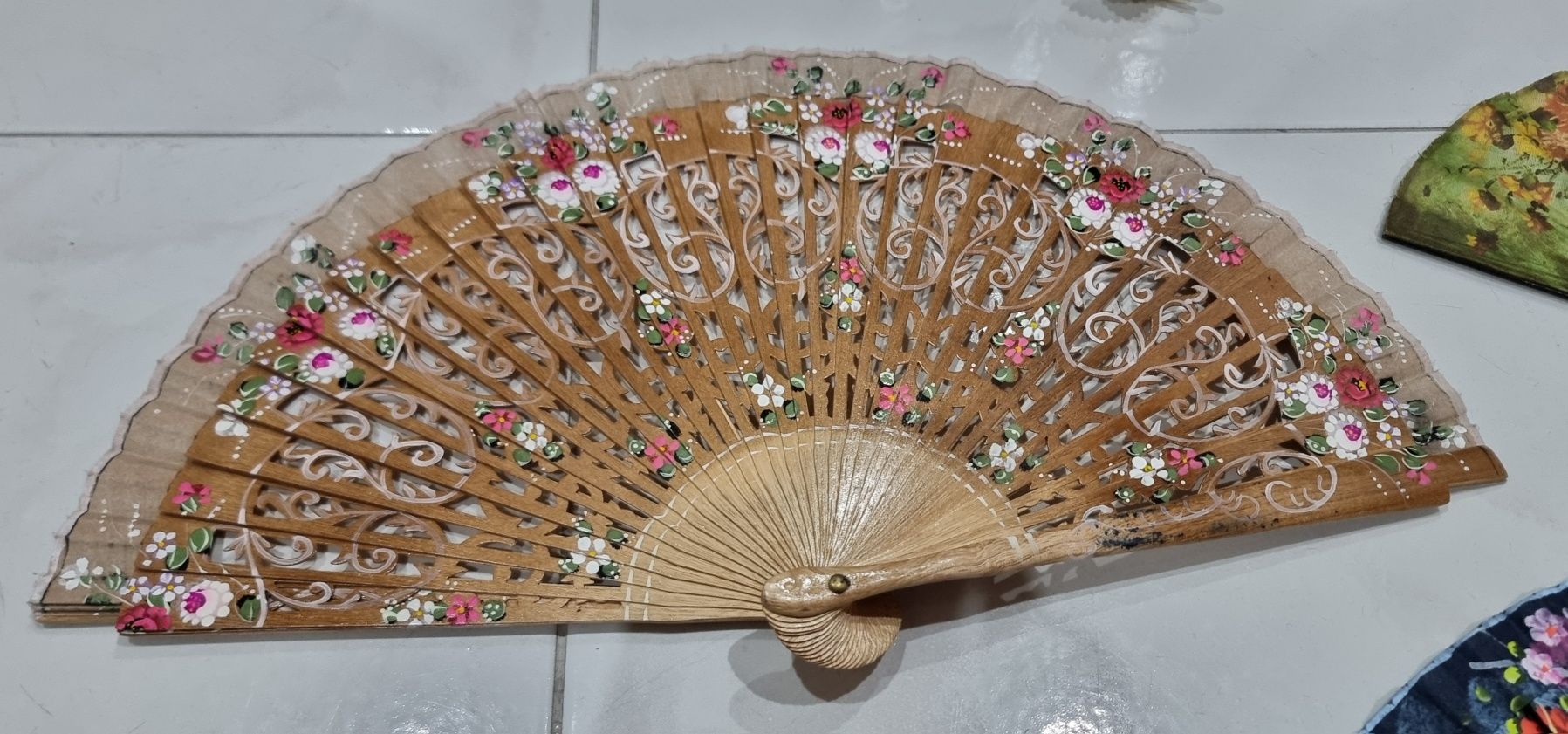 6 leques de coleção