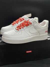 Nike Air Force 1 Low Supreme White EU 42