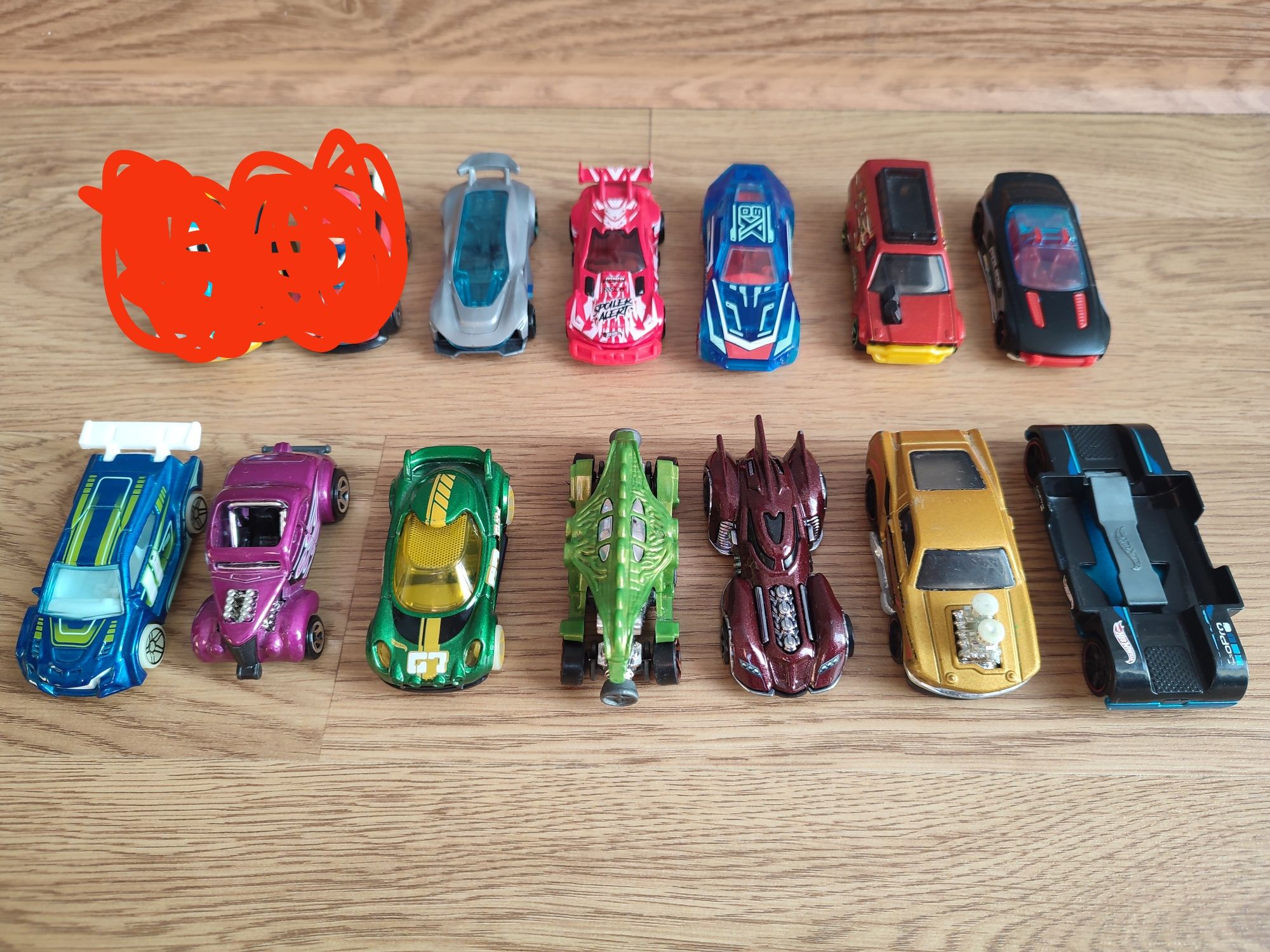 Hot wheels 13 sztuk