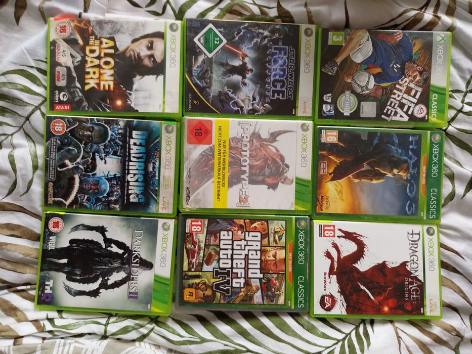 Zestaw 15 gier Xbox 360/GTA/Kinect/Sonic/STH możliwość kupna na sztuki