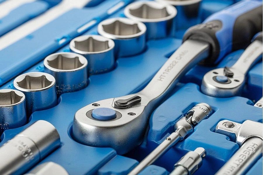 Zestaw Narzędziowy, Kluczy Płaskich Nasadowych Torx 1/2'',1/4" 85szt H