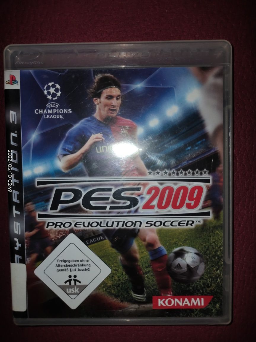 Pro Evolution Soccer todos Original 2008 e 2009 para Playstation 3 (PS
