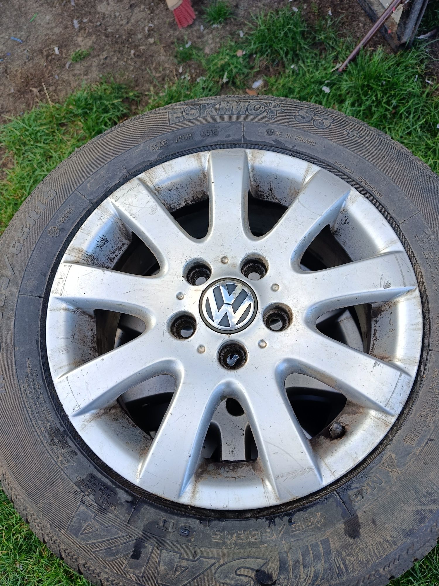 Komplet 195/65 15r zimowych