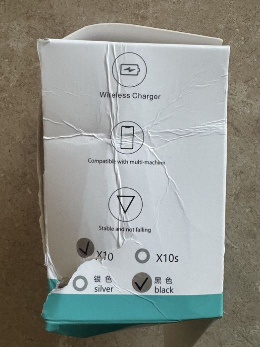 Автотримач для телефона з бездротовою шидкісною зарядкою