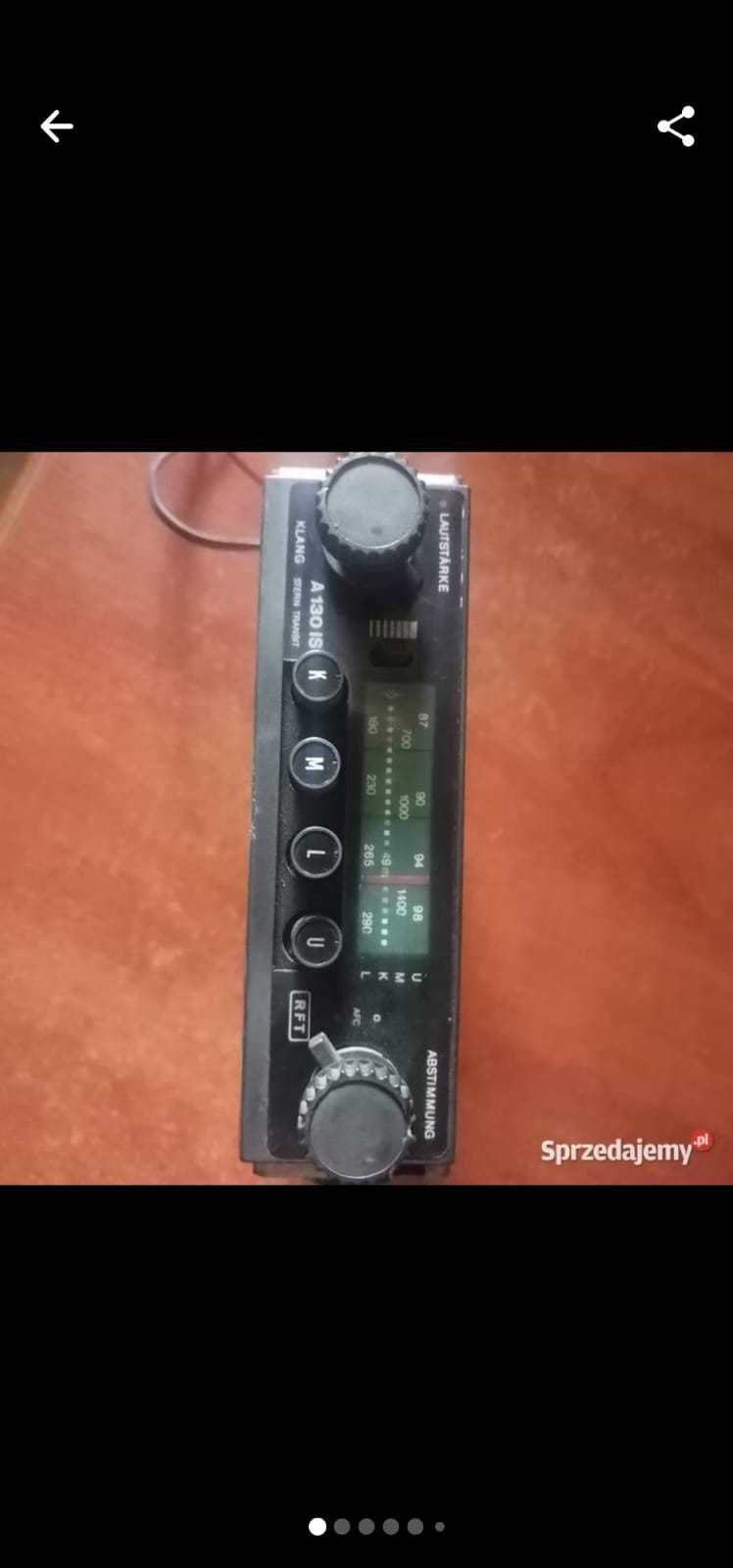 Sprzedam  radio RFT  A130 IS