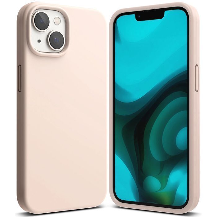 Etui pokrowiec Ringke Silicone Pink Sand do iPhone 14 Plus