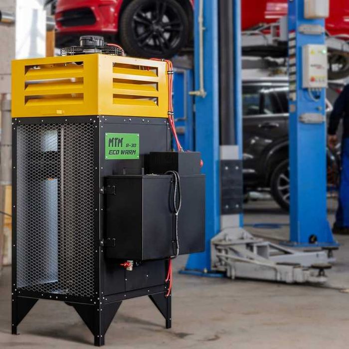 PIEC NA OLEJ Nagrzewnica powietrza MTM 8-30 (8/19/30 kW) KOLOR