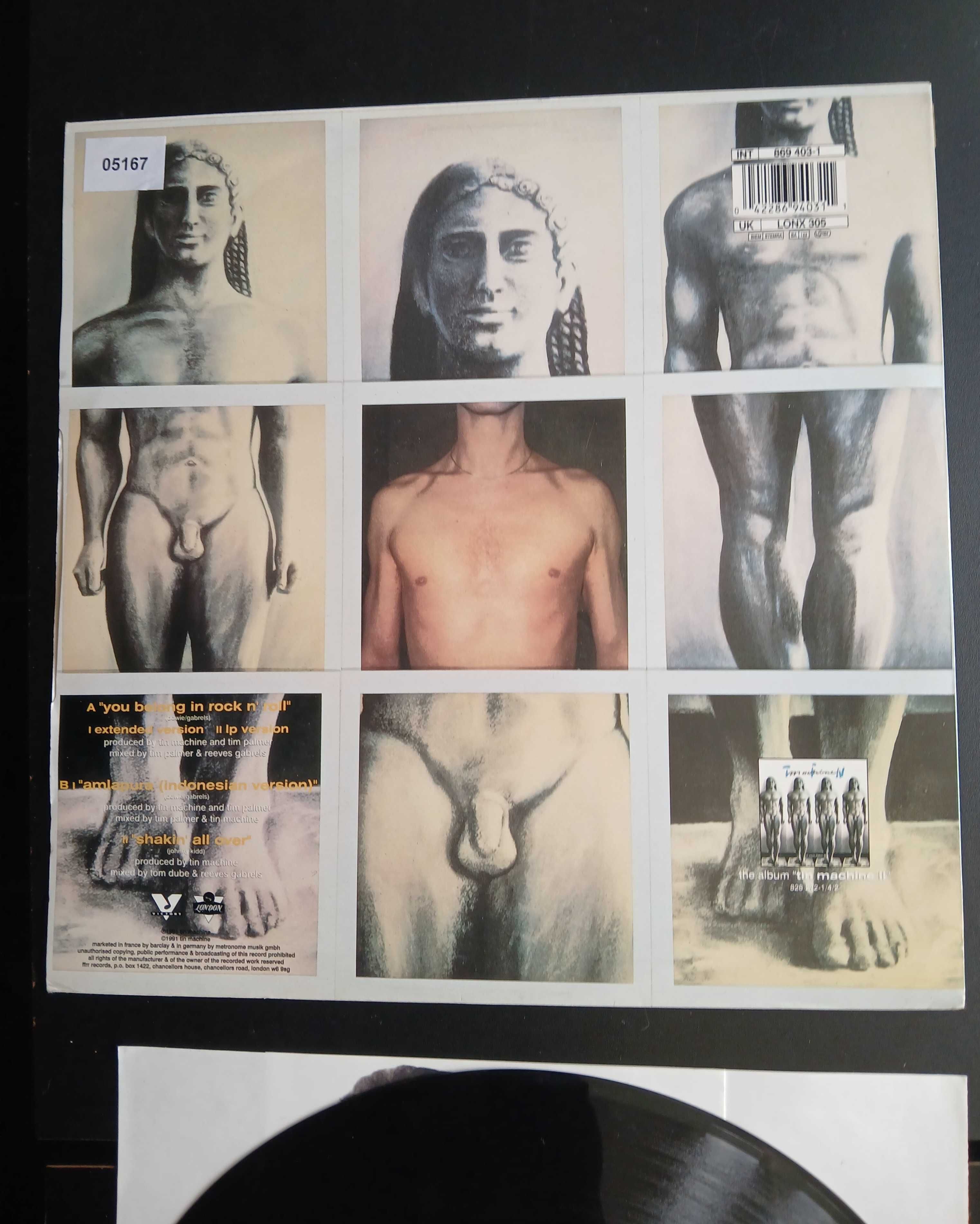 Tin Machine -  You belong in Rock n roll
- maxi com poster