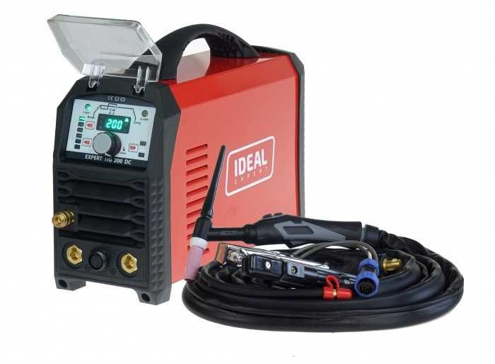 Spawarka TIG Ideal EXPERT TIG 200 DC PULSE (zestaw)