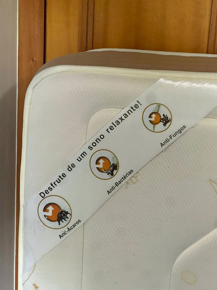 Somier com colchão