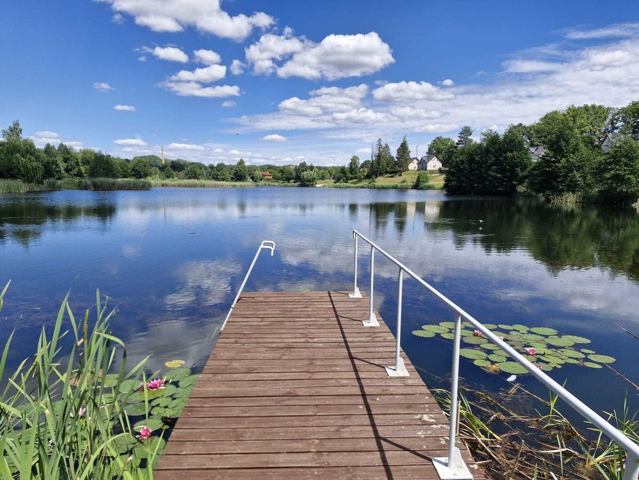 Domek całoroczny do wynajęcia nad wodą "Zacisze Olszyny"