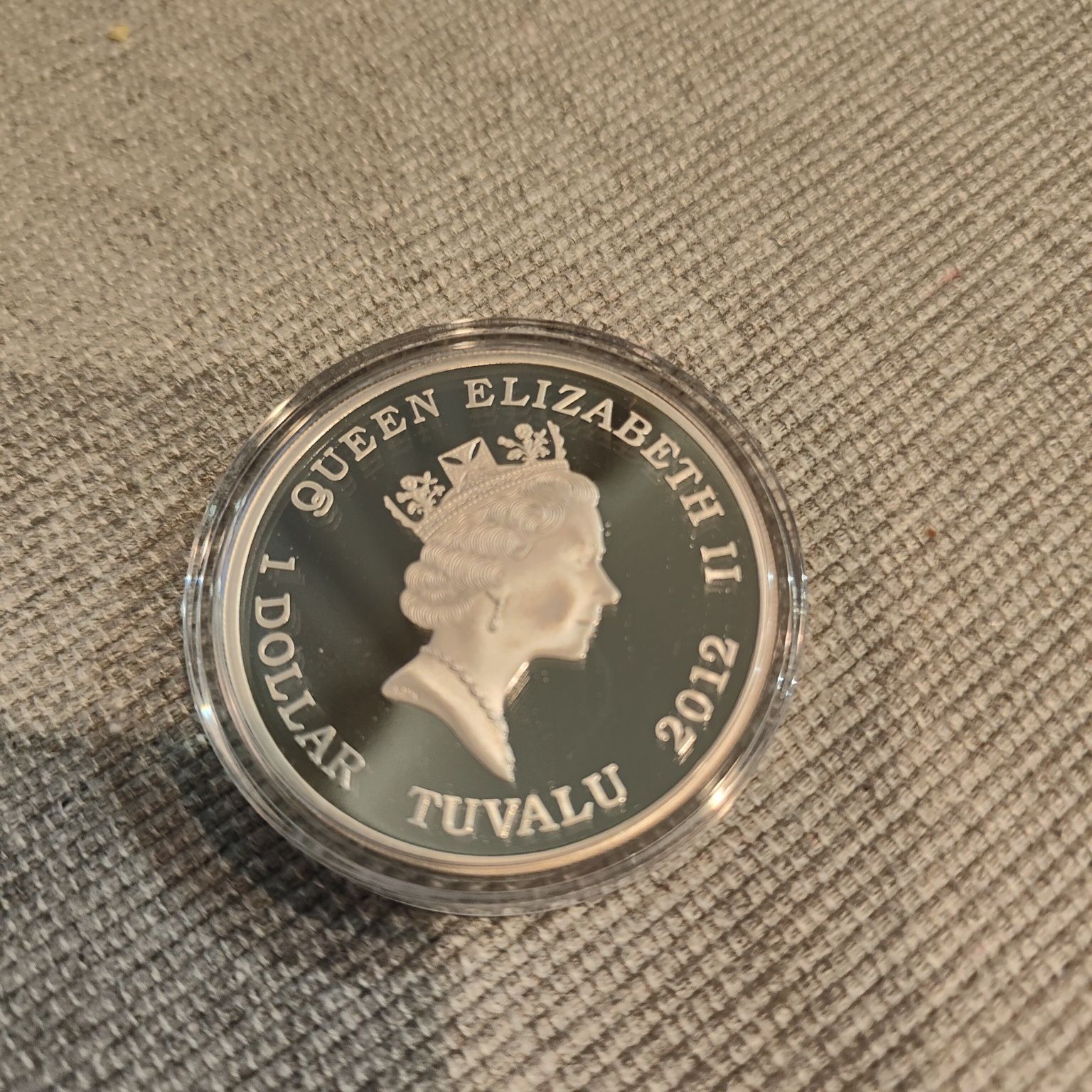 Srebrna moneta 1 dolar Mayflower