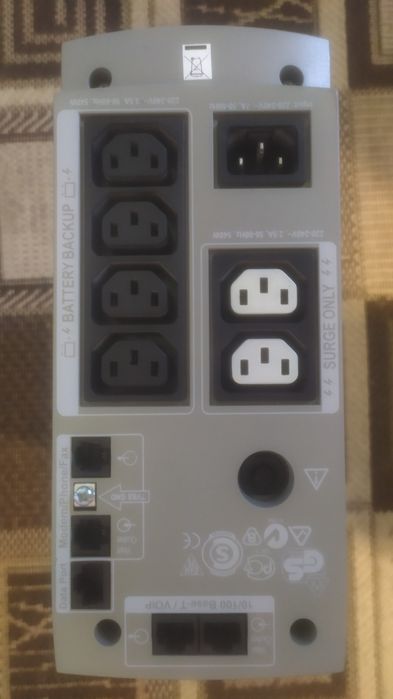 ИБП APC Back-UPS RS 800 с полной мощностью 800w 24В без Акумов