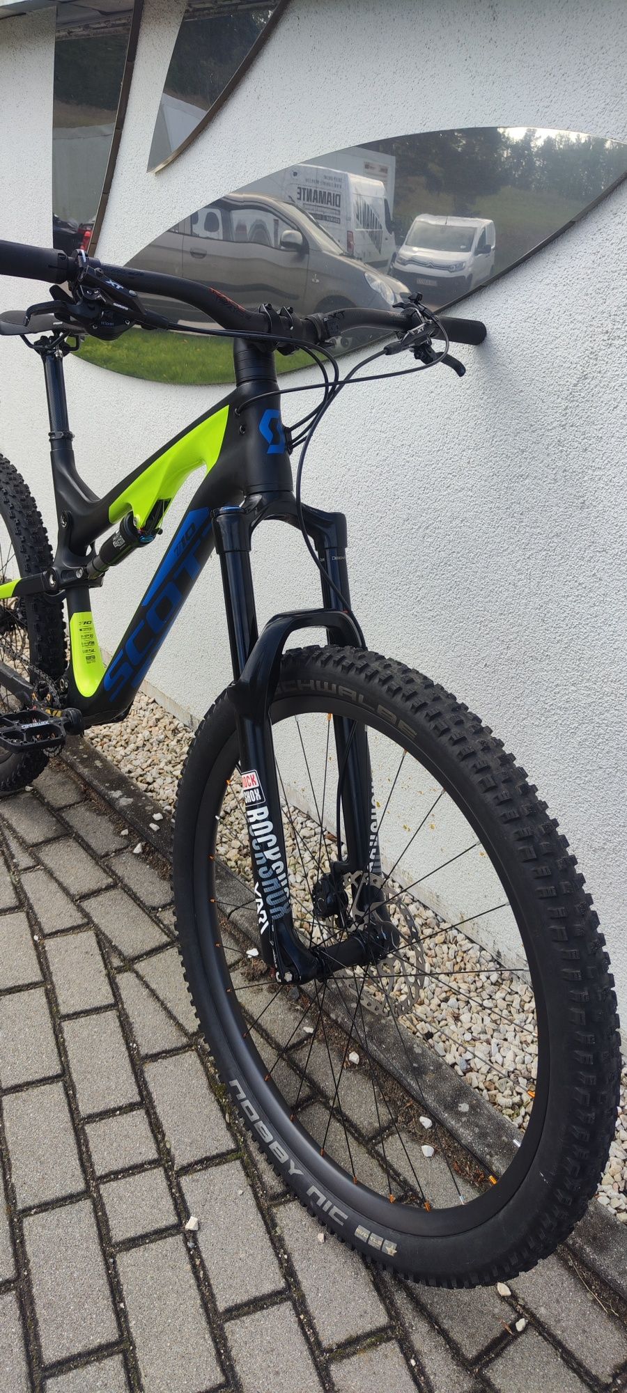 Scott genius 710 LT 170mm carbon mullet full custom