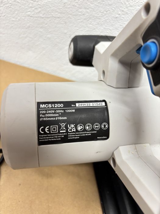 Pilarka tarczowa MacAllister 1200 w 165 mm Titan piła ręczna