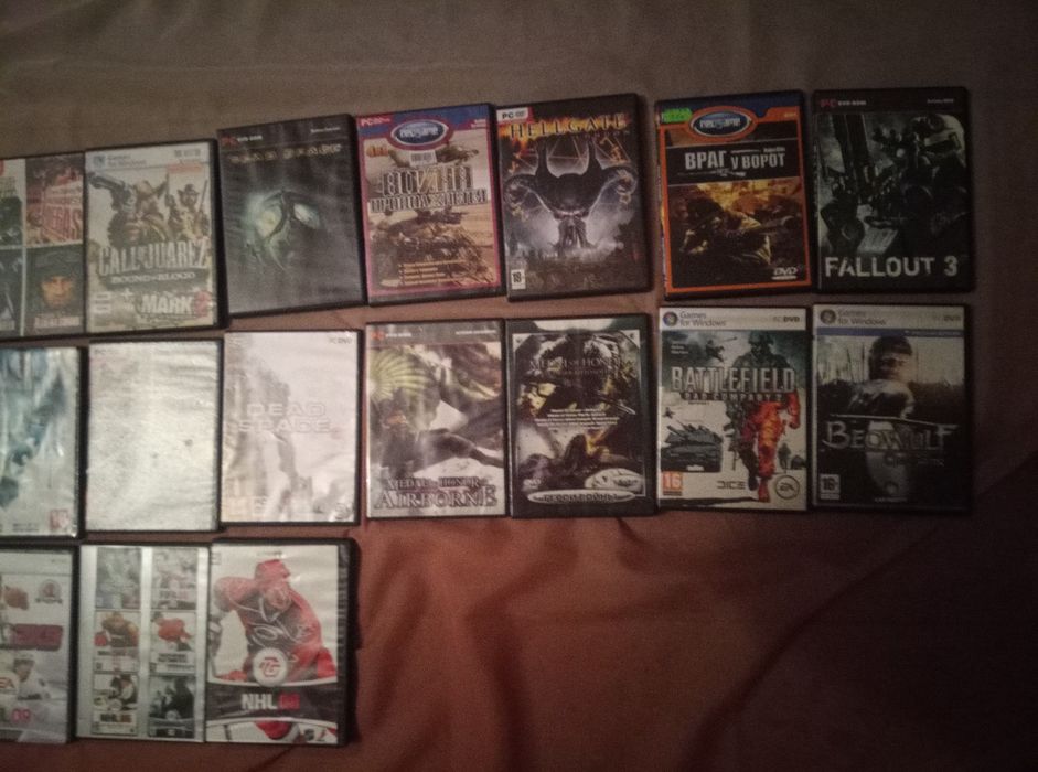 Продам Діски Ліцензійні DVD-ПК ігри. Різного типу Можно цілою колекціє