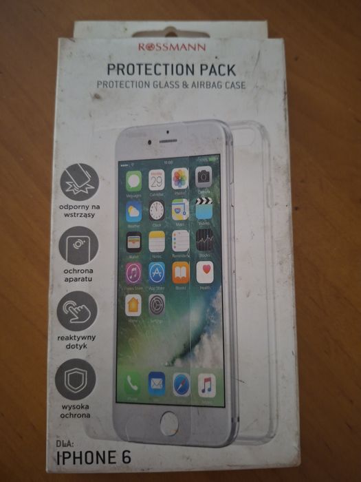 Nowe etui przezroczyste do Iphone 6 oddam za  darmo