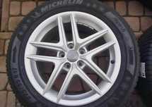 4 koła zima  17 alu   AUDI   A5  A6C7 C6  A4 B8 B9 B7  opony MICHELIN