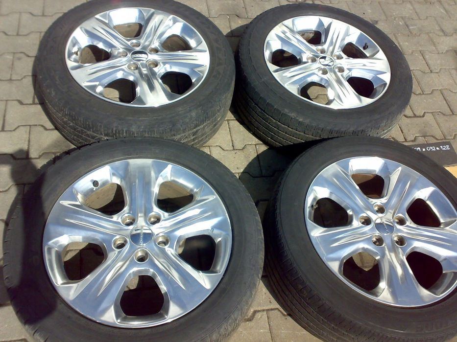 dodge durango 14 - koŁa orginaŁ alu felgi bardzo Ładne chrom 20&#039;&#039;