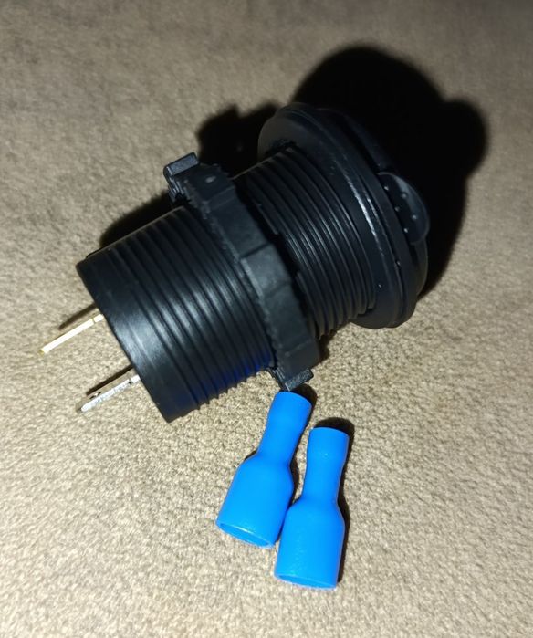 Зарядное устройство врезное на 2 USB порта. USB в авто,Розетка врезная