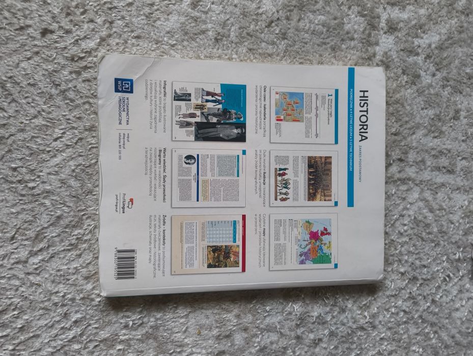 Podręczniki do historii 1, 2 i 3