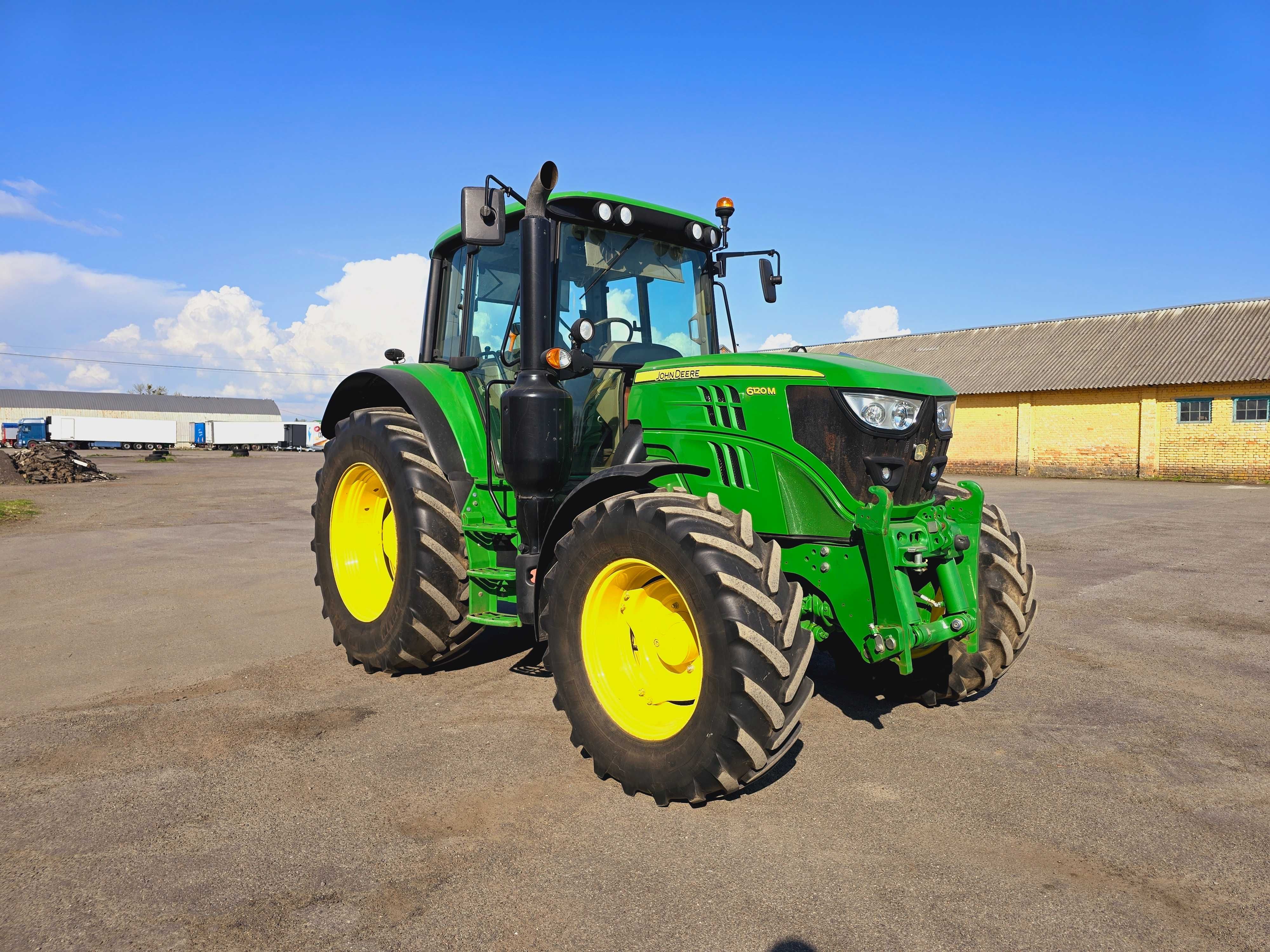 Свіжопривезений John-Deere 6120m 2017 рік