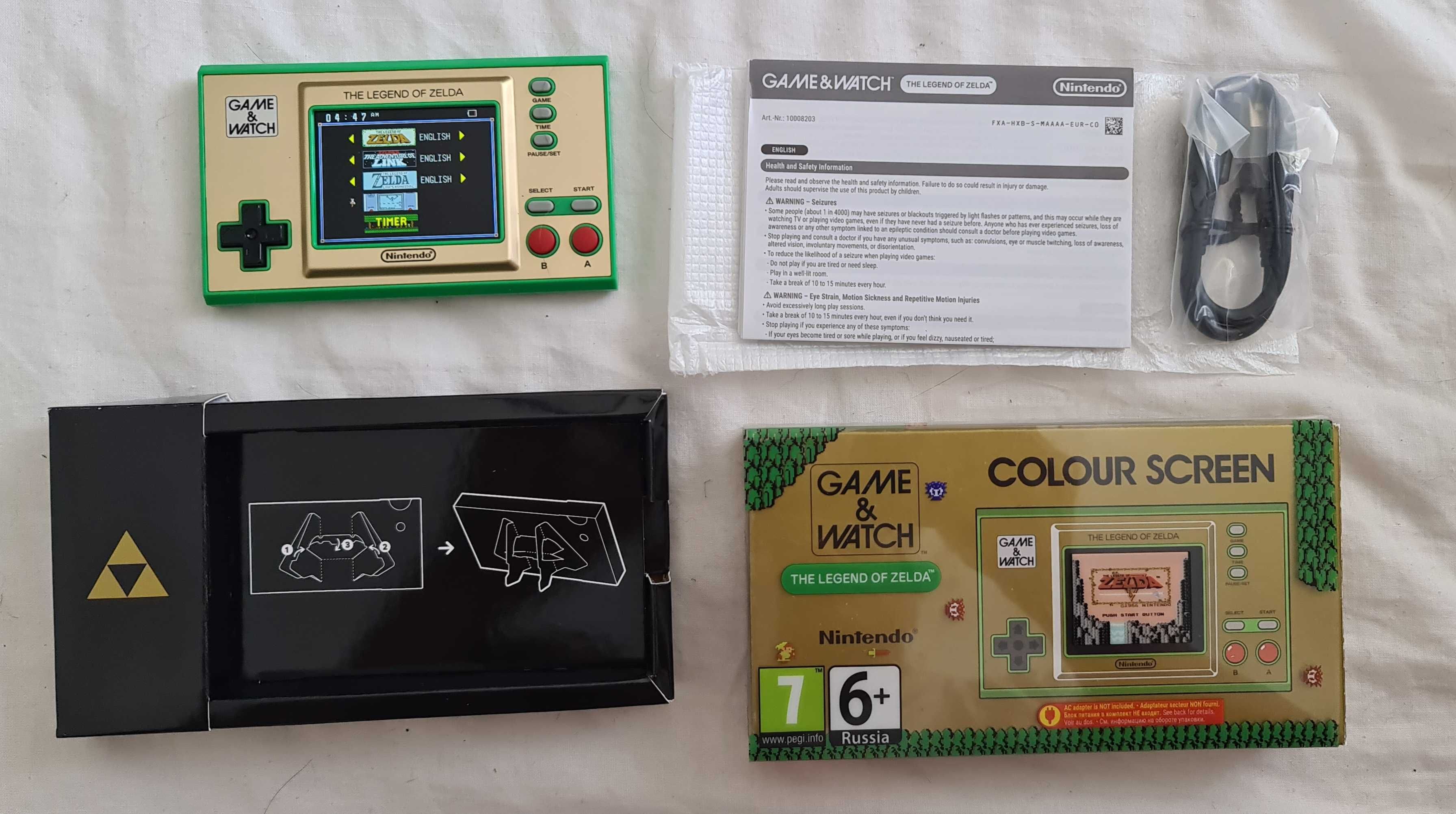 GAME & WATCH The Legend of Zelda | Nintendo consola | novo