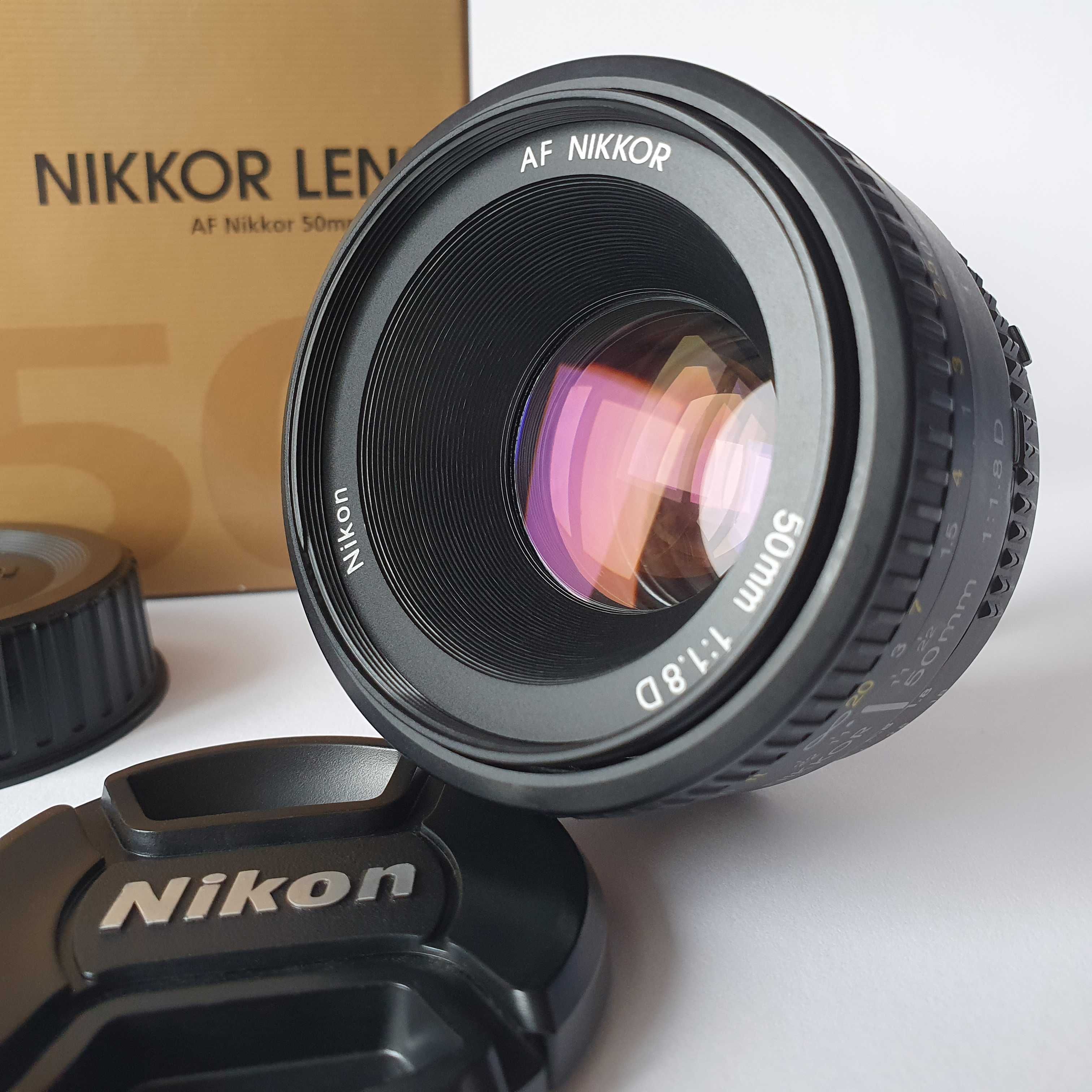 Nikon af Nikkor 50mm 1.8D Идеальное состояние