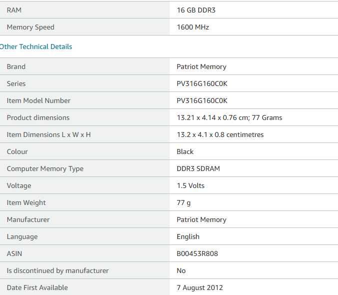 pamięć dual  patriot ddr3  24GB